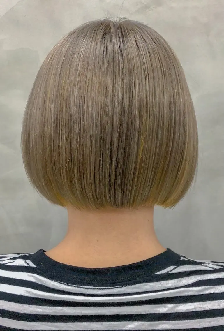 ショート イエローカラー ボブ ショート・ボブ 徳竹淳一のヘアスタイル