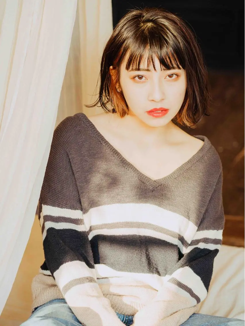 ミディアム カラー OAK中目黒 Kazukiのヘアスタイル