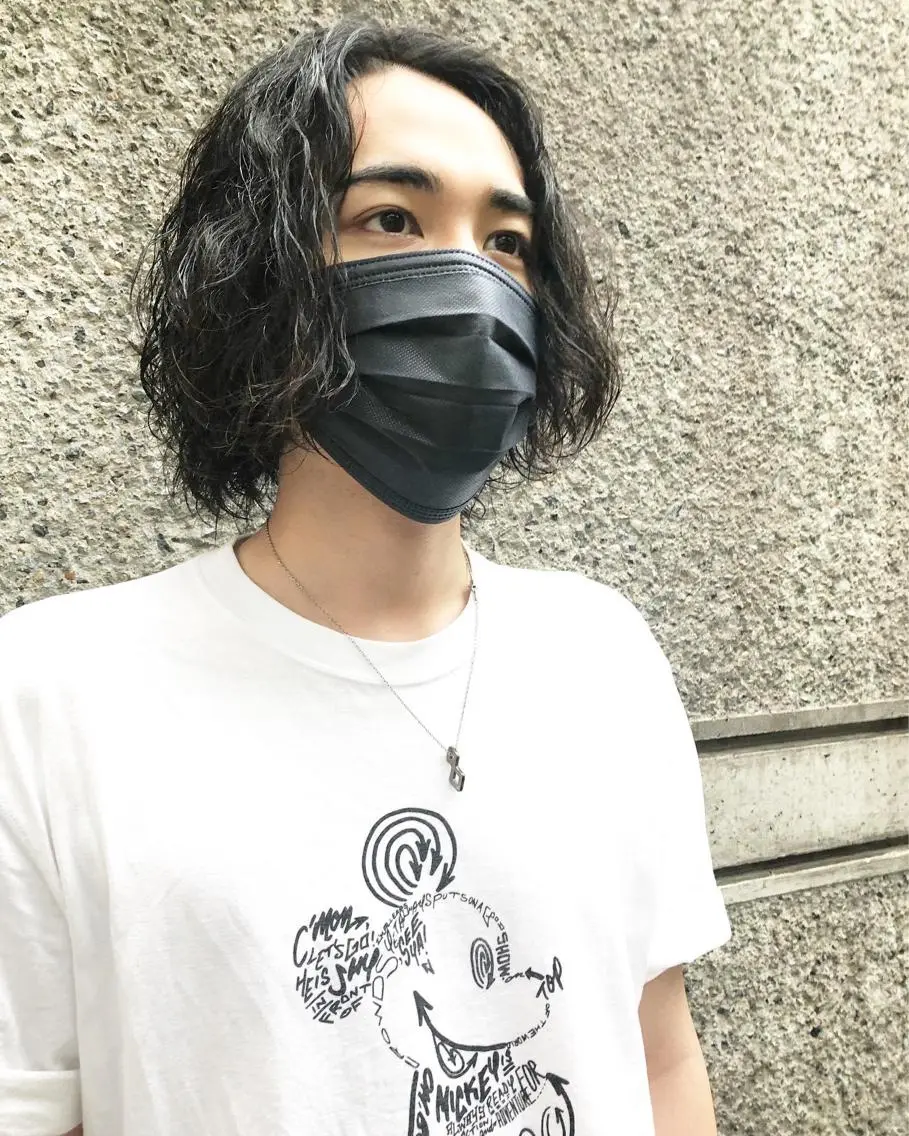パーマ ヘアアレンジ メンズ カット パーマ トリートメント ヘアセット メンズ特化✂️栗原 侑也のヘアスタイル