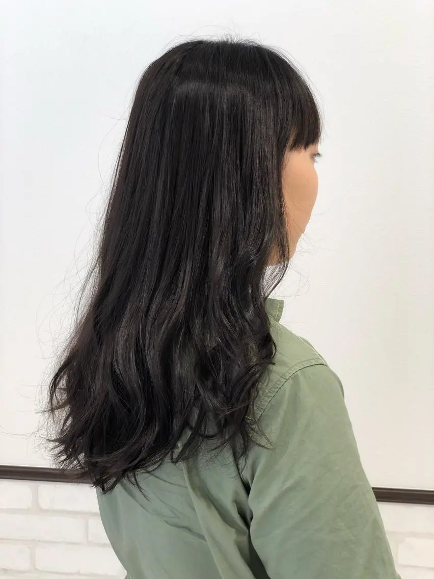 ロング パーマ カット パーマ トリートメント 渡邉 ケイジのヘアスタイル