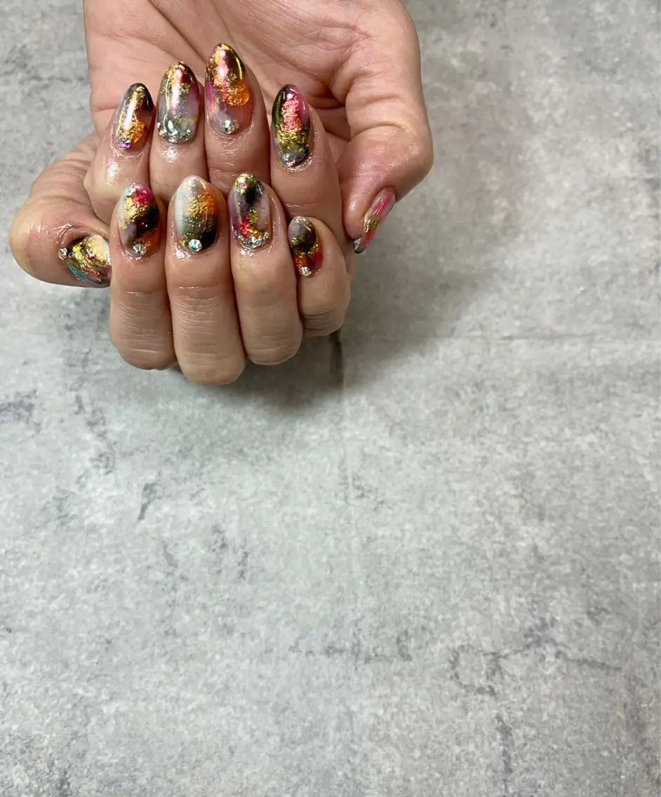 ネイル ニュアンスネイル ハンドネイル ハンドケア FASTNAIL PLUS 新宿店のネイルデザイン