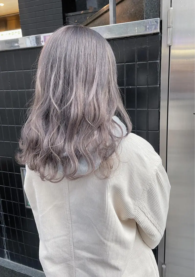 ミディアム カラー ヘアカラー トリートメント イメコン美容師 サイトウアキラのヘアスタイル