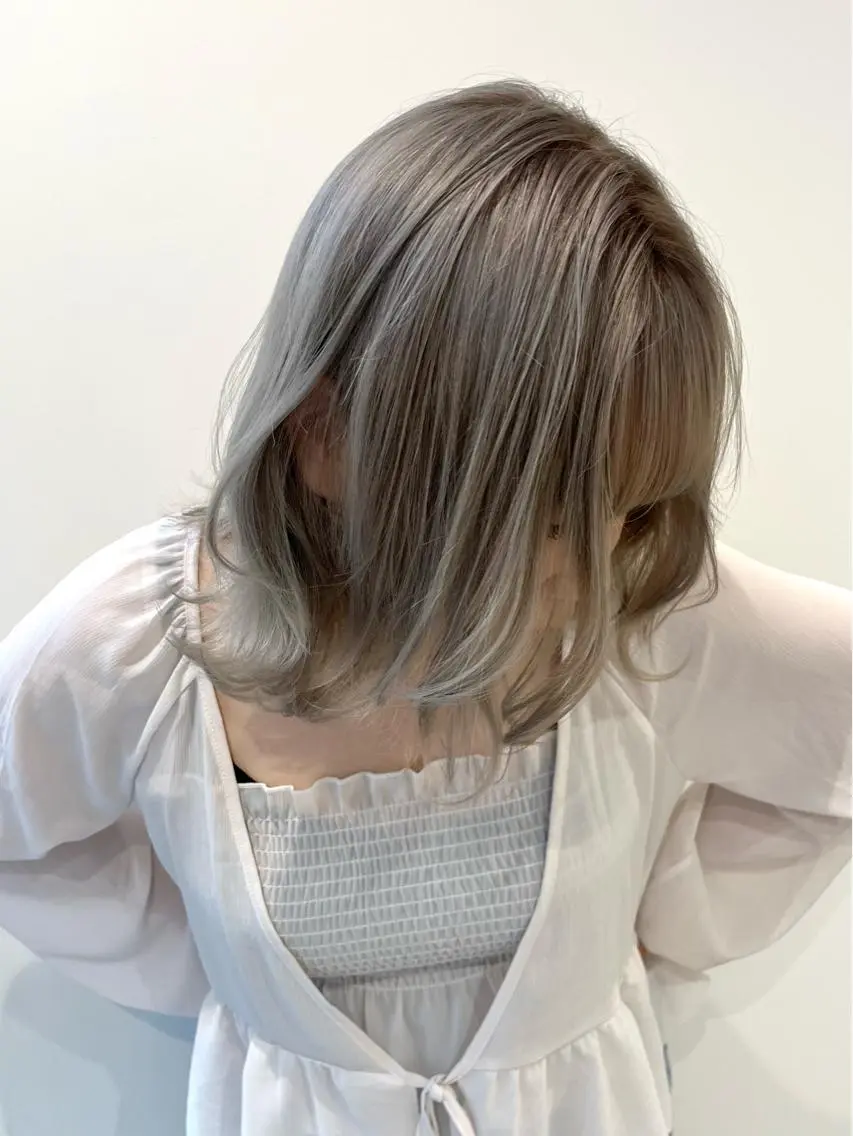 ミディアム カラー ヘアカラー レイヤー⭐️カラー ⭐️平川雅史のヘアスタイル