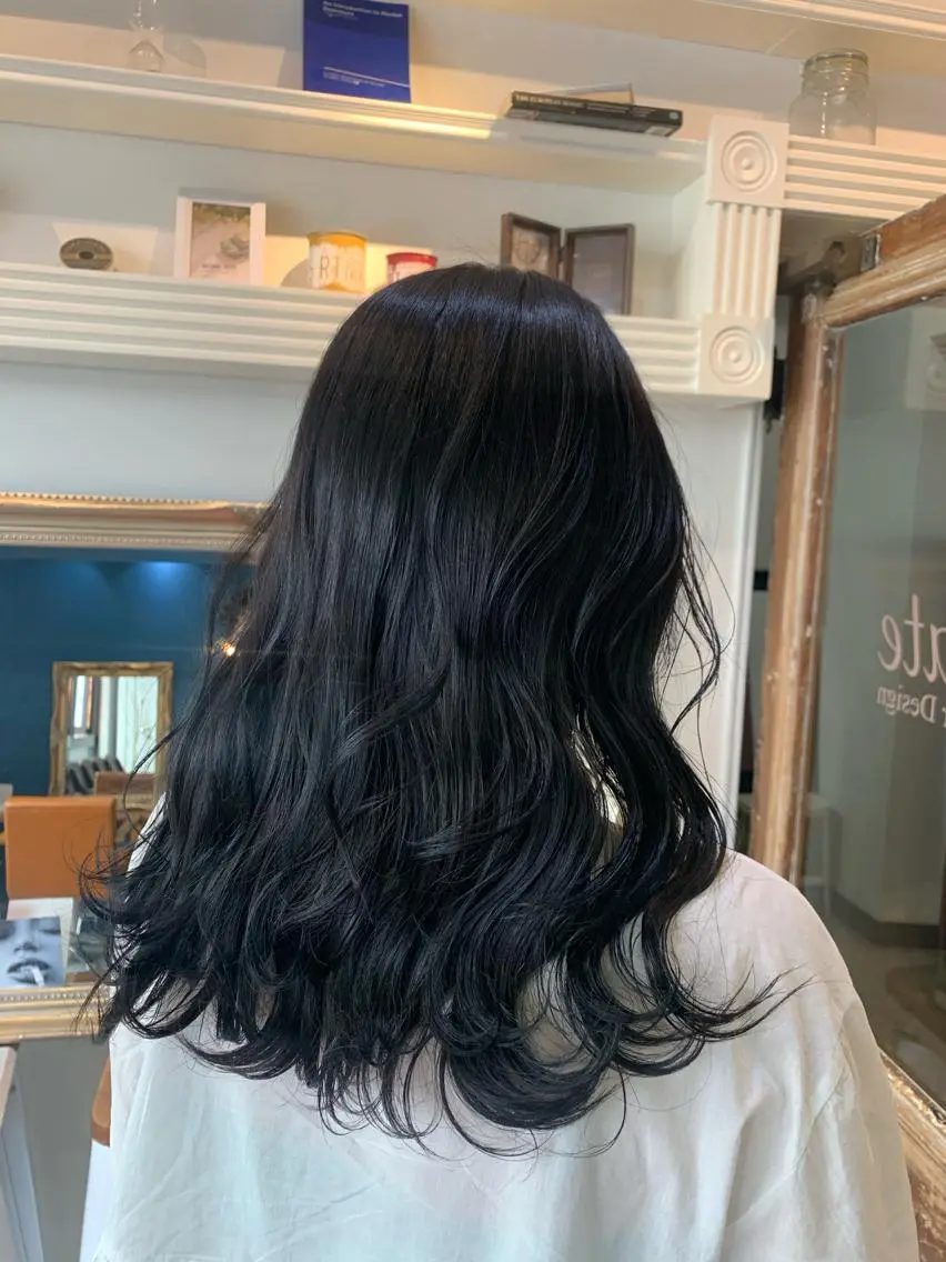 セミロング 大宮/山口 竣也のヘアスタイル