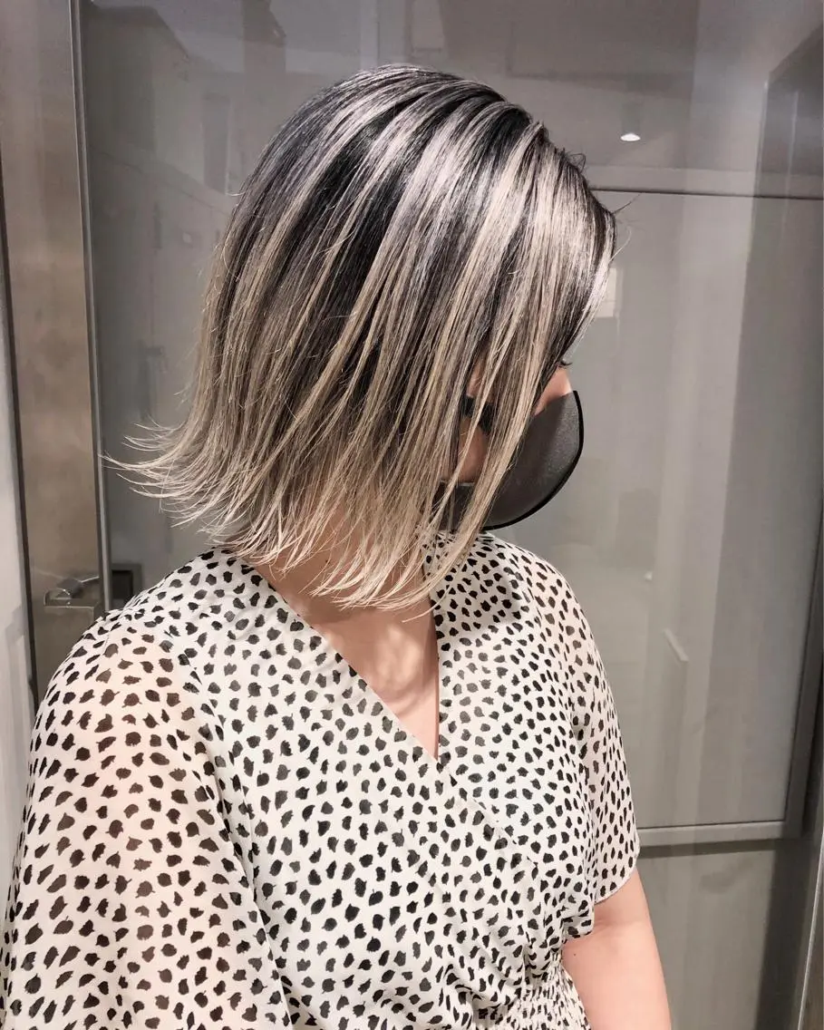ショート カラー メンズ特化 パーマ/オザワのヘアスタイル