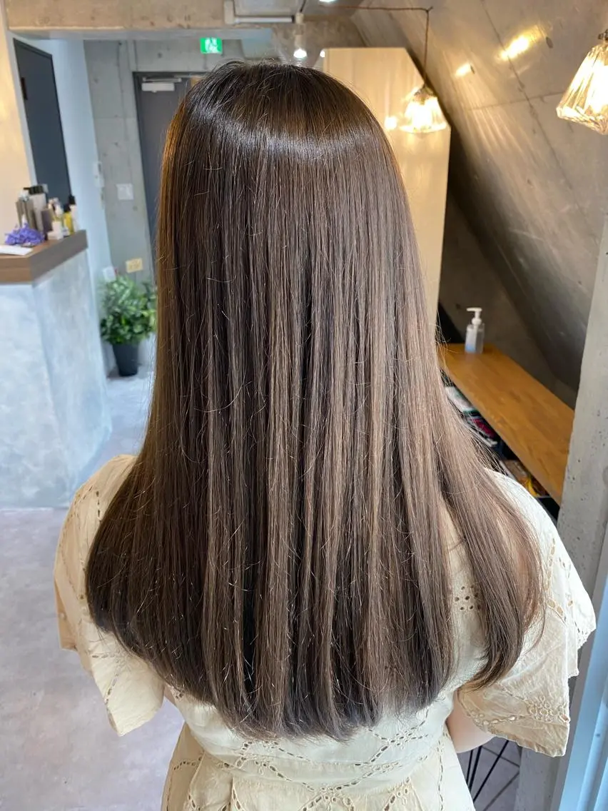 カラー TARO／ツヤ髪・ ブリーチ毛矯正特化✨のヘアスタイル