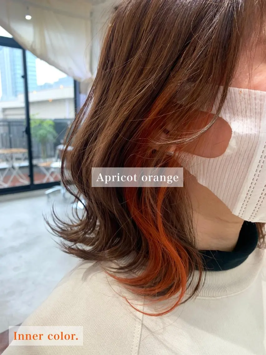 ミディアム カット ヘアカラー トリートメント 山本 晶大のヘアスタイル