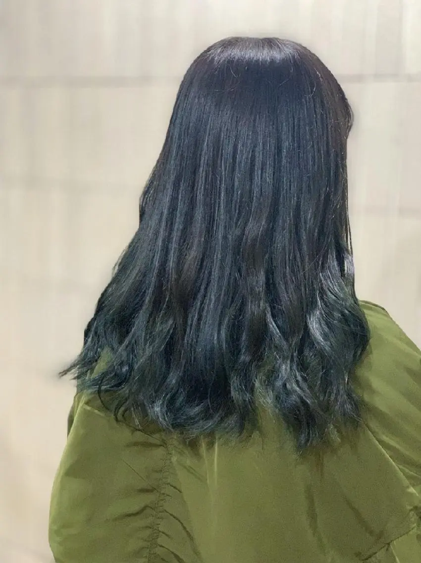 セミロング カラー Cecilhair 店長松本のヘアスタイル
