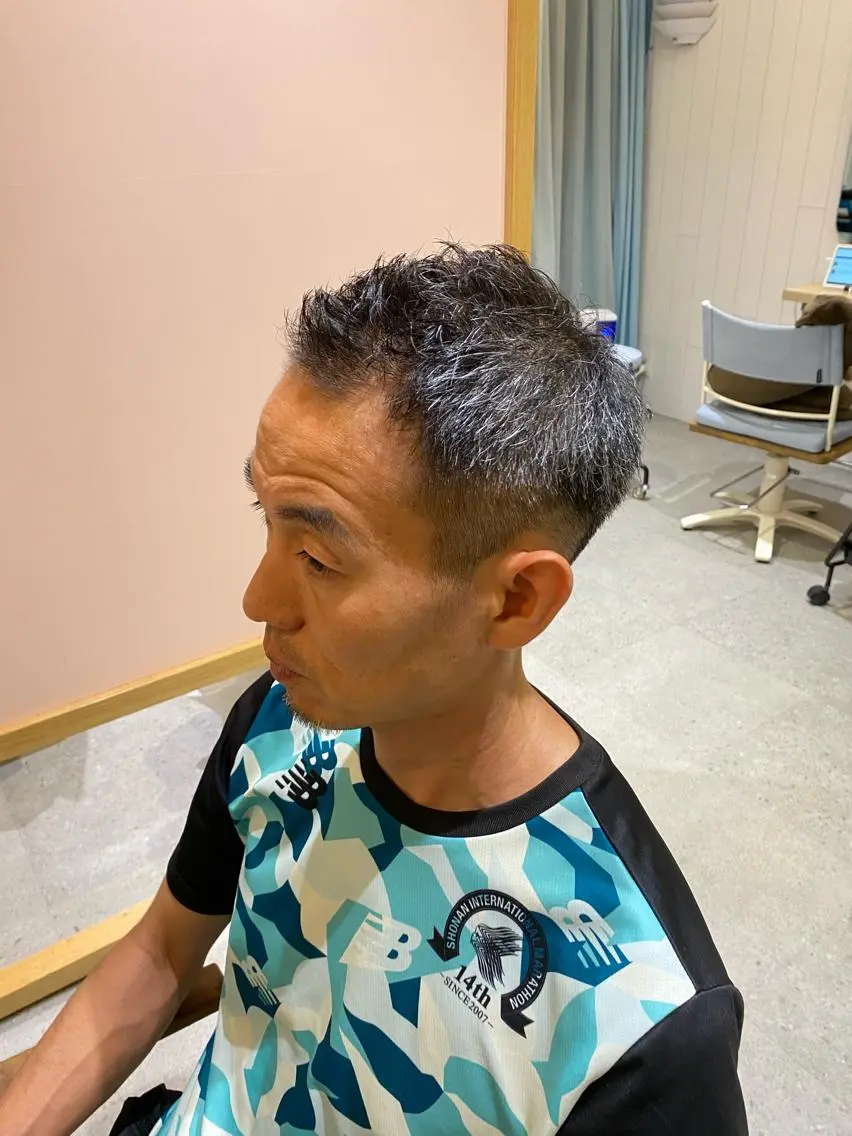 ショート メンズ メンズパーマ・ カット モリヤ🌺のヘアスタイル