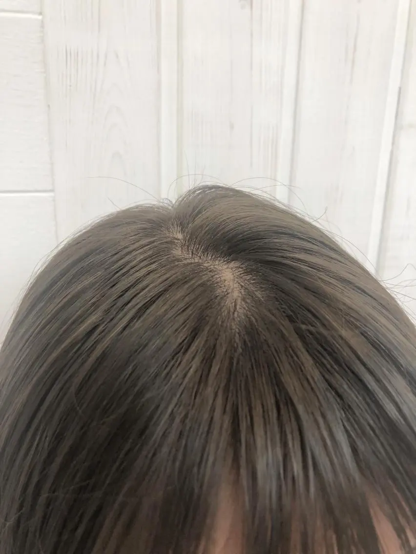 ミディアム カラー ヘアカラー トリートメント 前髪顔周り✂️店長 ❤️アマミヤ❤️のヘアスタイル