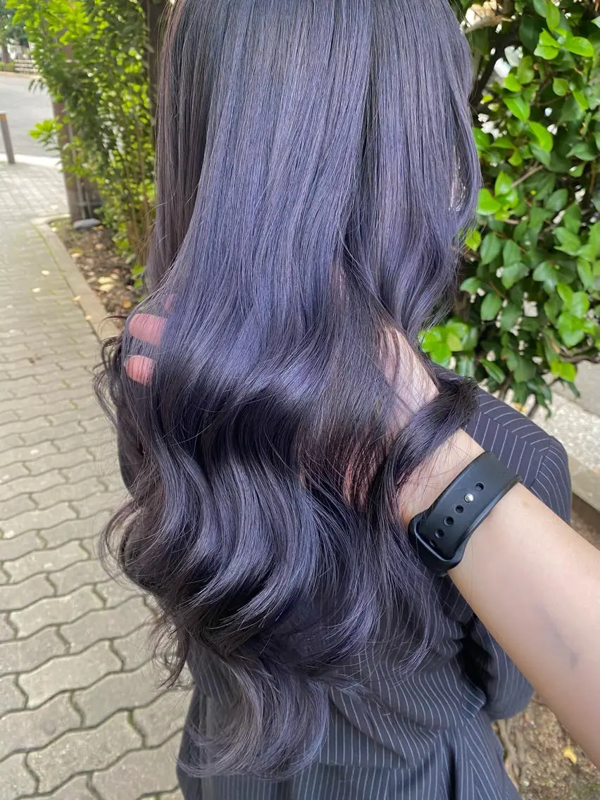 ロング カラー マンツーマン女性 美容師 奏のヘアスタイル
