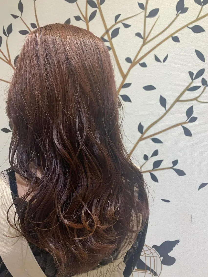 ロング カラー ヘアアレンジ 小白井 由美のヘアスタイル