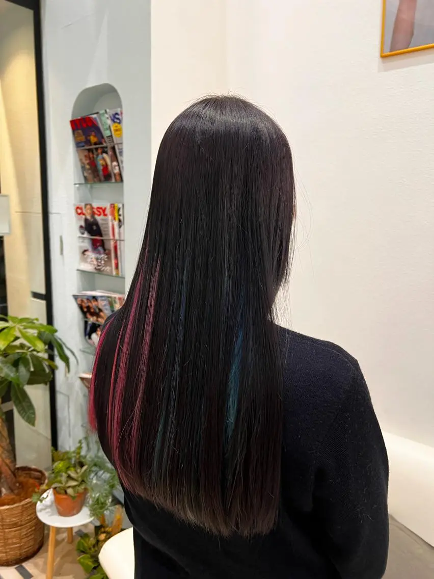 ミディアム カラー パーマ ヘアアレンジ メンズ キッズ ネイル マツエク・マツパ アイブロウ ヘアカラー 堀井 凌平のヘアスタイル
