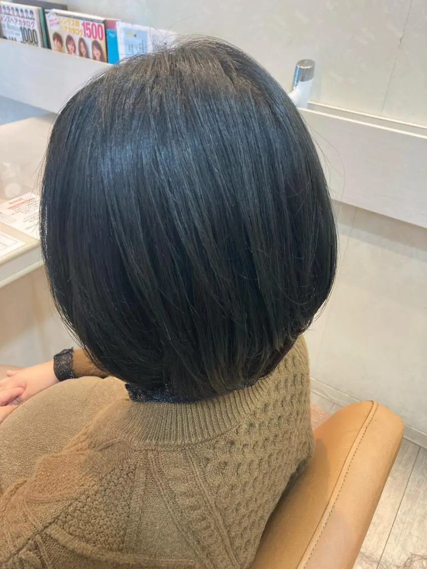 ショート カラー 似合わせカット waRin syamp&headのヘアスタイル