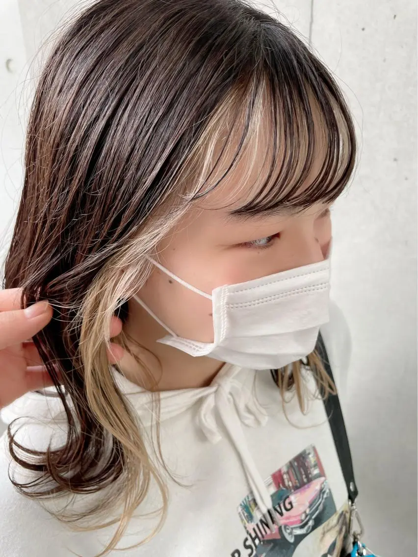 カラー ヘアカラー 《インナーカラー》 YAMADAのヘアスタイル