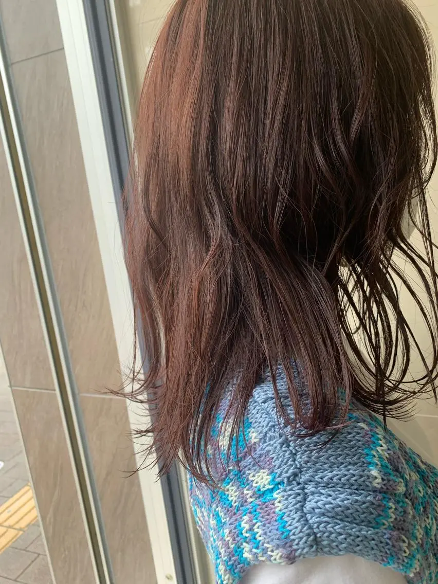 ロング カラー カット ヘアカラー Takahashi Yuriのヘアスタイル