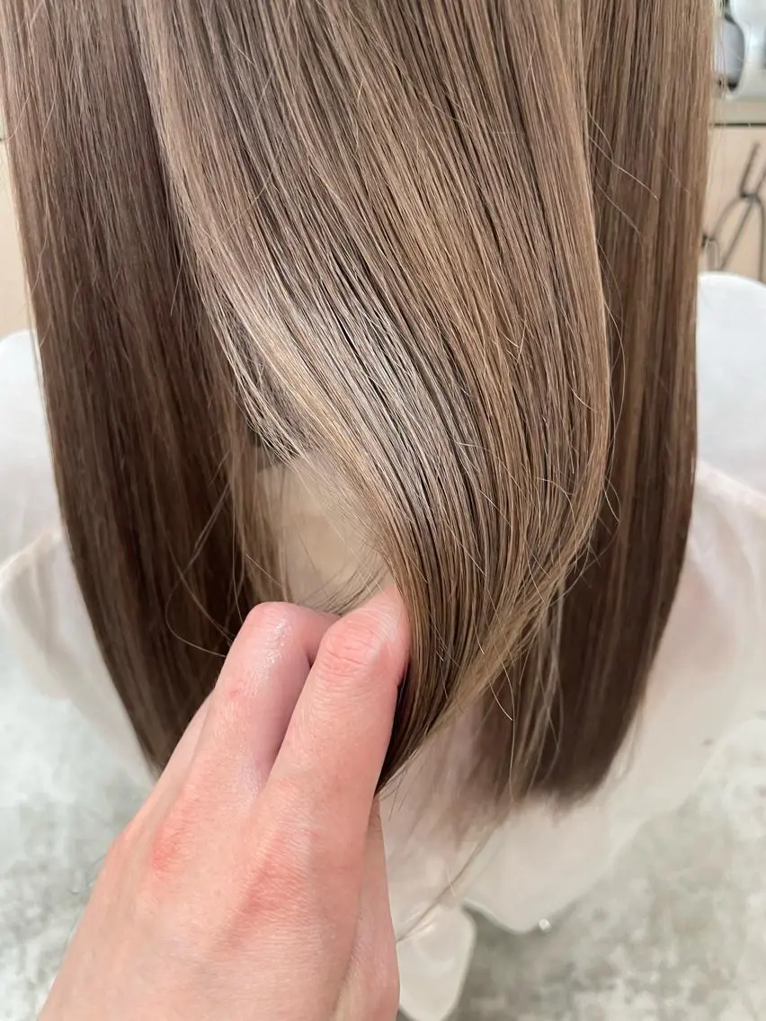 ロング カラー トリートメント HITOMI 福岡パーマのヘアスタイル