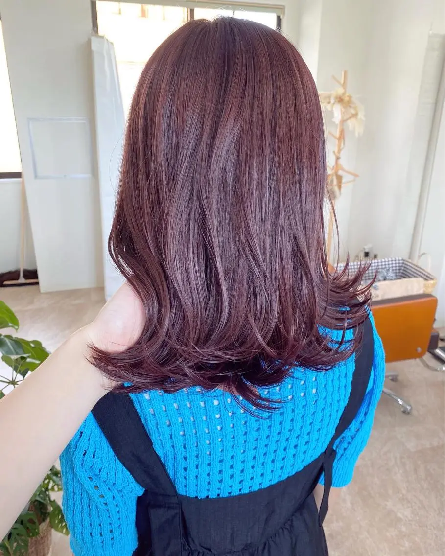 ミディアム カラー ヘアアレンジ ひなの .のその他イメージ