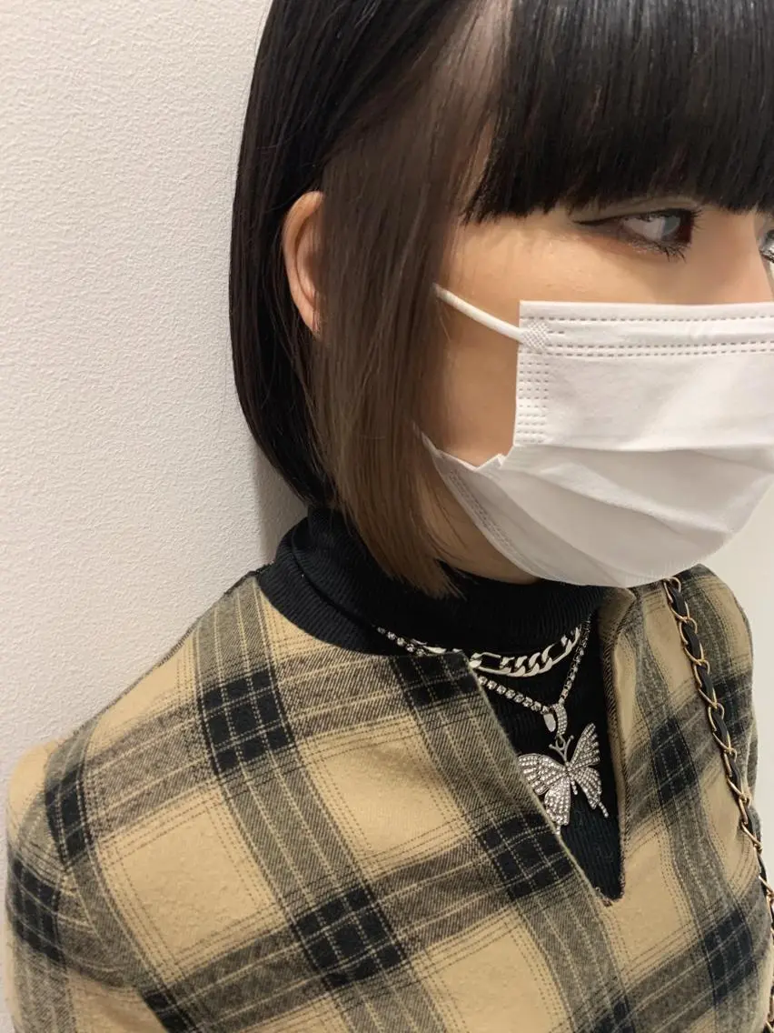ショート カラー ヘアアレンジ 🍒暖色✖️レイヤー /Haruna🍒のヘアスタイル