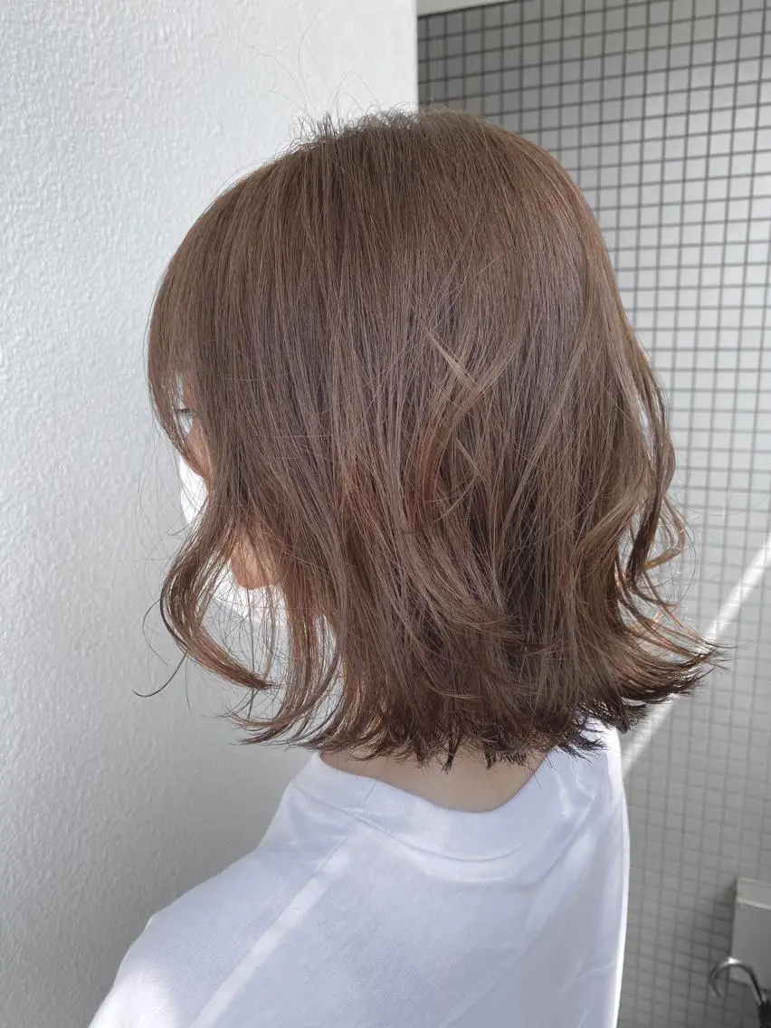 ミディアム カラー ブリーチ koheiのヘアスタイル