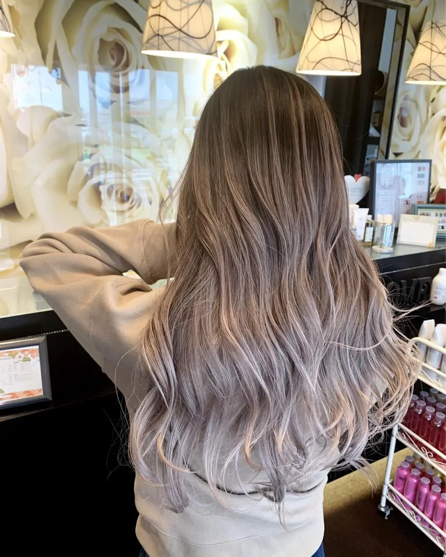 ロング カラー EARTH石巻店 尾形  裕のヘアスタイル
