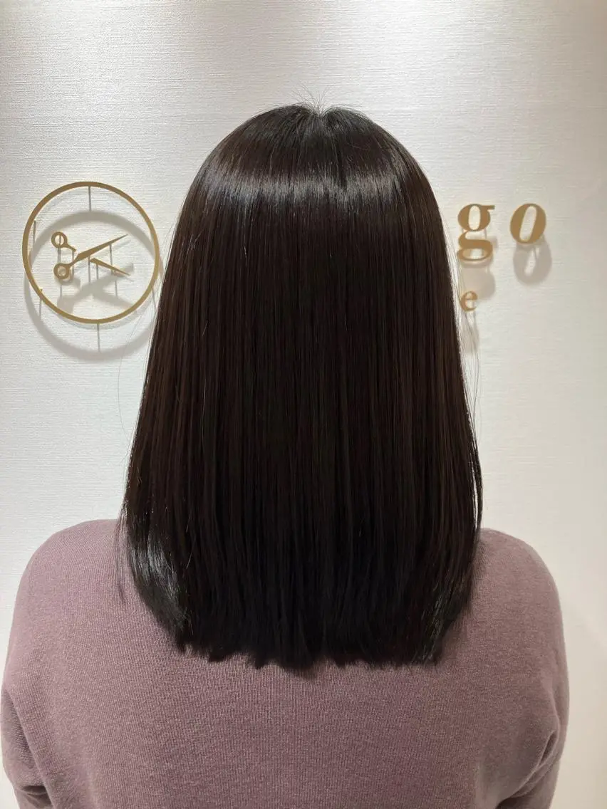 ロング カラー ヘアアレンジ キッズ カット ヘアカラー トリートメント 横浜関内髪質改善 re:Magoのヘアスタイル