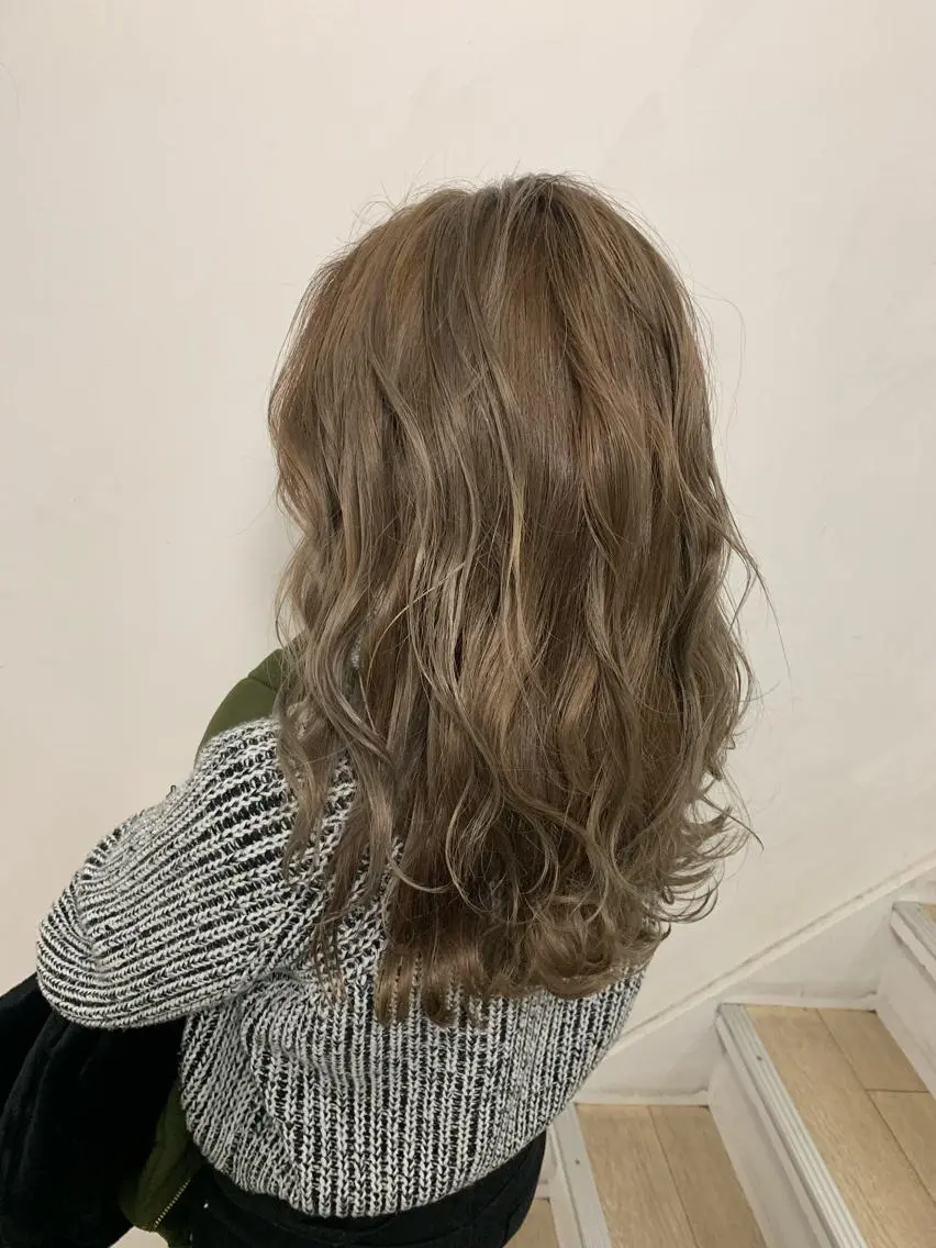 ロング カラー ヘアカラー トリートメント Reb_keiji 👑小倉圭司のヘアスタイル