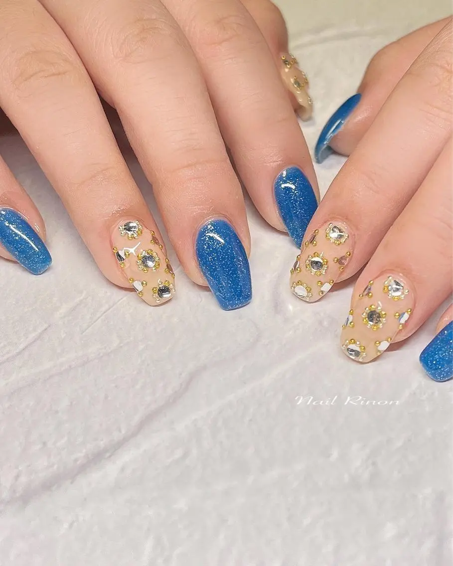 ネイル キラキラネイル ハンドネイル Nail Rinonのネイルデザイン