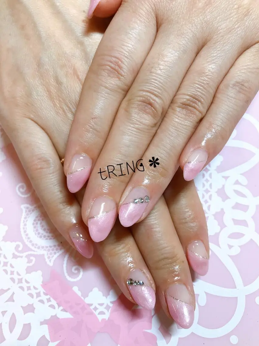 ネイル ハンドネイル tRING＊ しいの木台のネイルデザイン