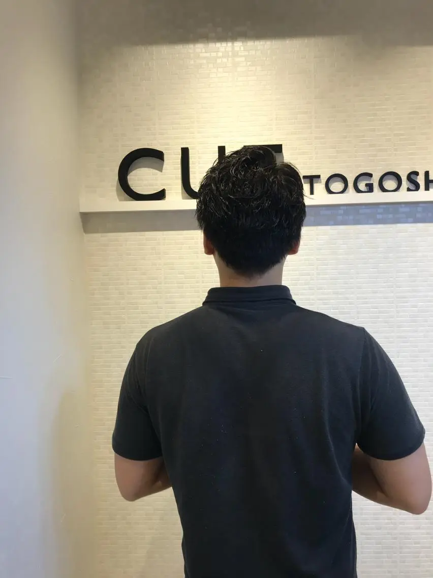 ショート 舛添 龍一のヘアスタイル
