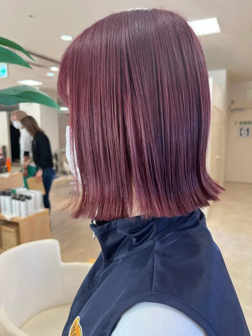 ショート カラー カット ヘアカラー トリートメント 暖色専門美容師🎀 お客様満足度◎のヘアスタイル