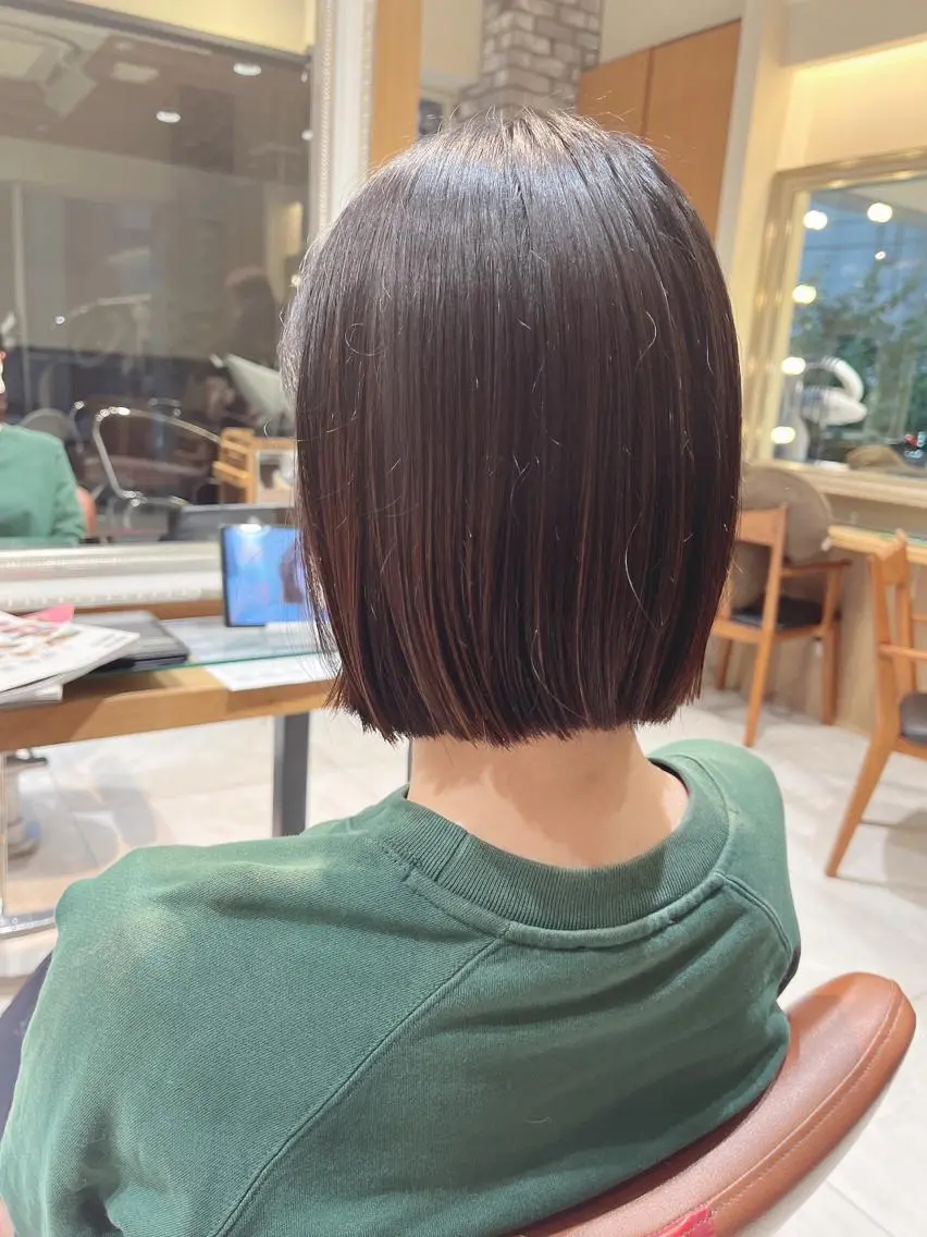 ショート カット トリートメント 美髪矯正✨🌷関 郁美🌷のヘアスタイル
