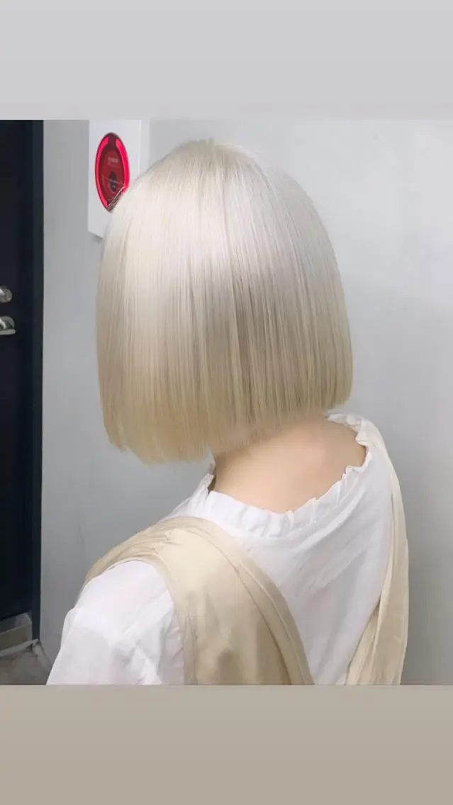 ミディアム カラー カット ヘアカラー トリートメント 赤みゼロ/透明感 カラー🔅KANTAのヘアスタイル