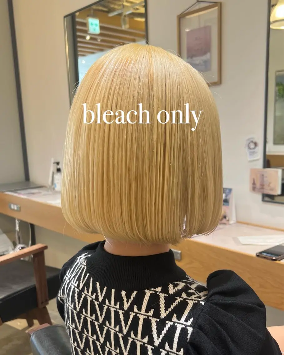 ショート カラー ヘアカラー Kana 🍋 ハイトーン【高円寺】のヘアスタイル