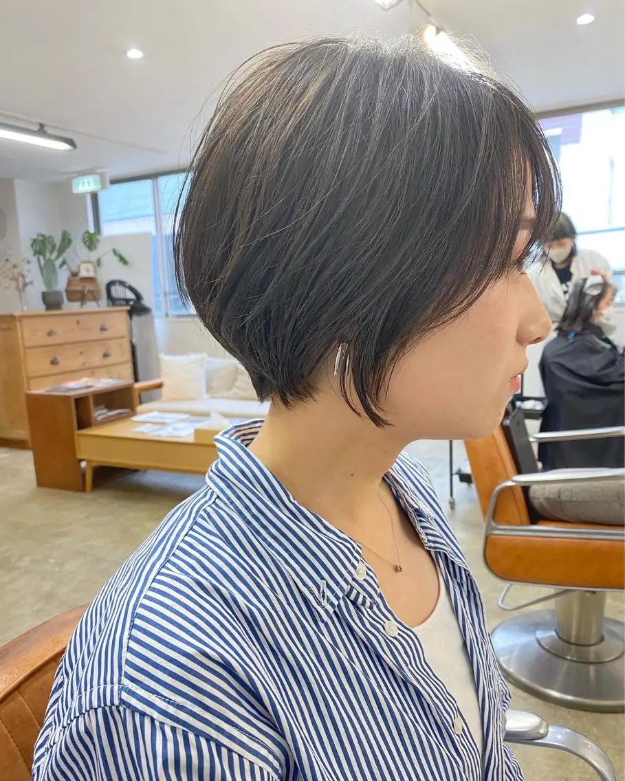 ショート 坪井 彰吾のヘアスタイル