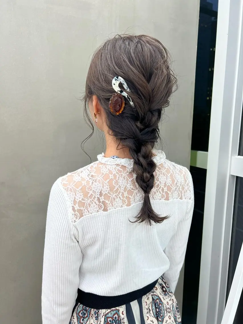ロング ヘアアレンジ 🌼 アユカのヘアスタイル