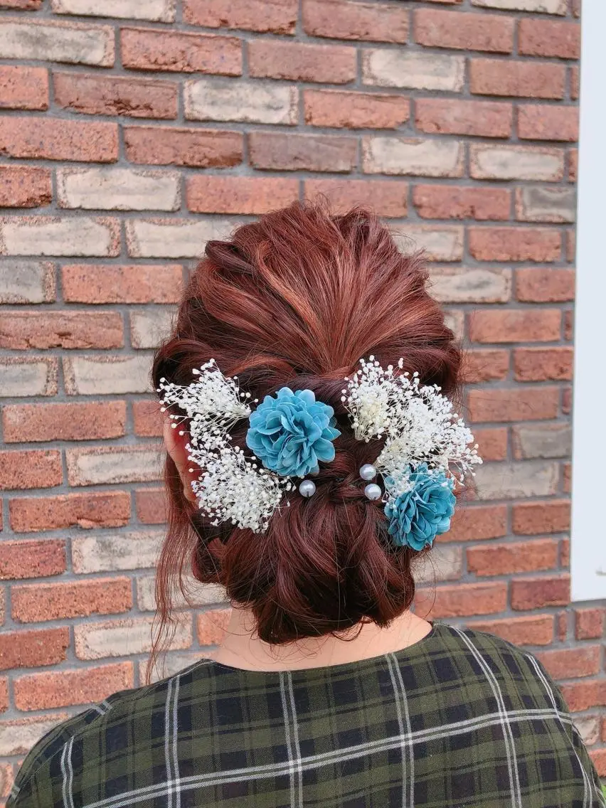 セミロング やました りなのヘアスタイル