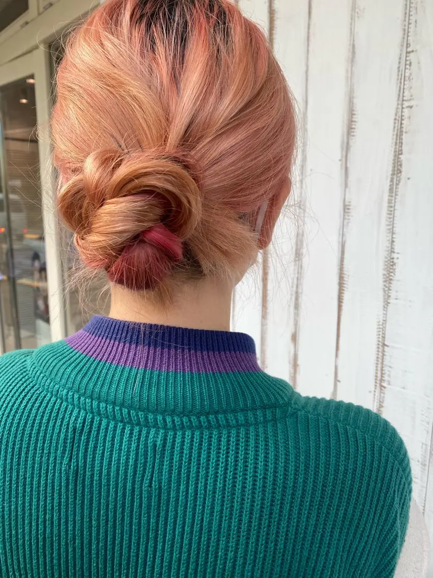 ヘアアレンジ ゆず .🎀のヘアスタイル