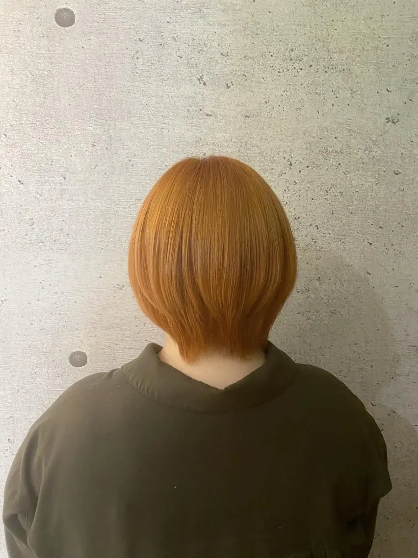 ショート カラー ダブルカラー ヘアカラー トリートメント ✨髪質改善✨ 松田 愛莉のヘアスタイル