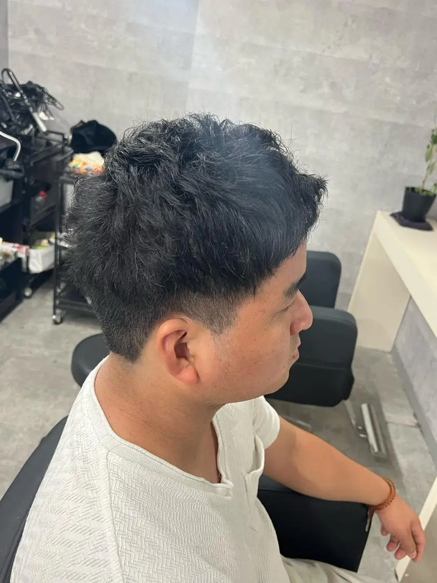 ショート メンズ 刈り上げ 高階 晃一 /レイヤーカットのヘアスタイル
