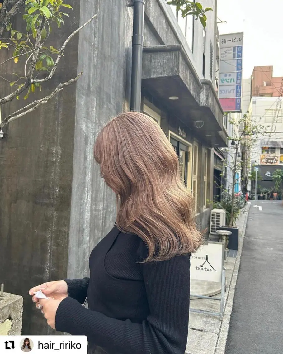 ミディアム カラー メンズ メンズブリーチ メンズハイトーン ベージュカラー ブリーチ 透明感カラー 🩷Eny terrace🩷のヘアスタイル