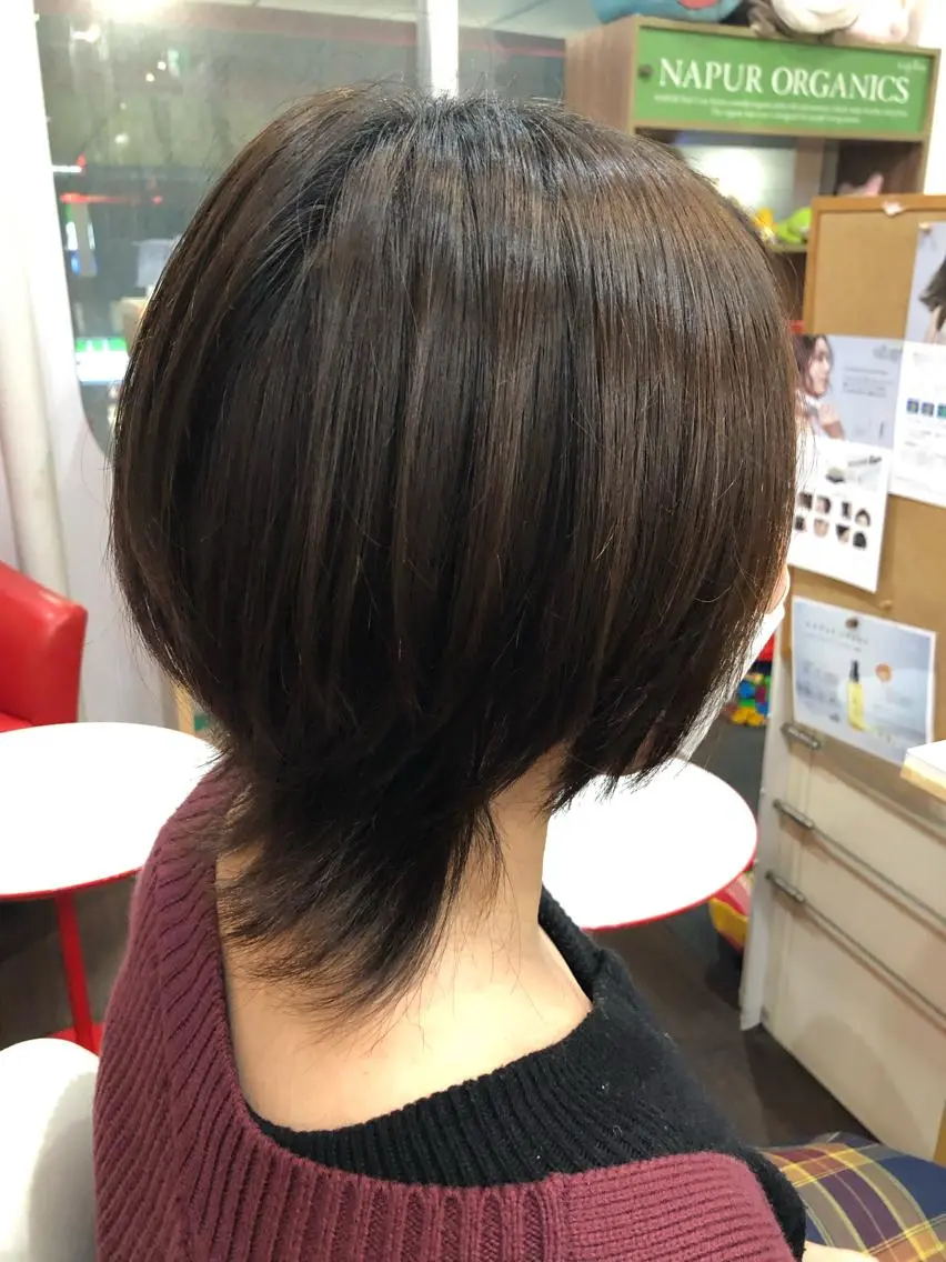 ショート ウルフカット まさき✂︎ /ブリーチカラーのヘアスタイル