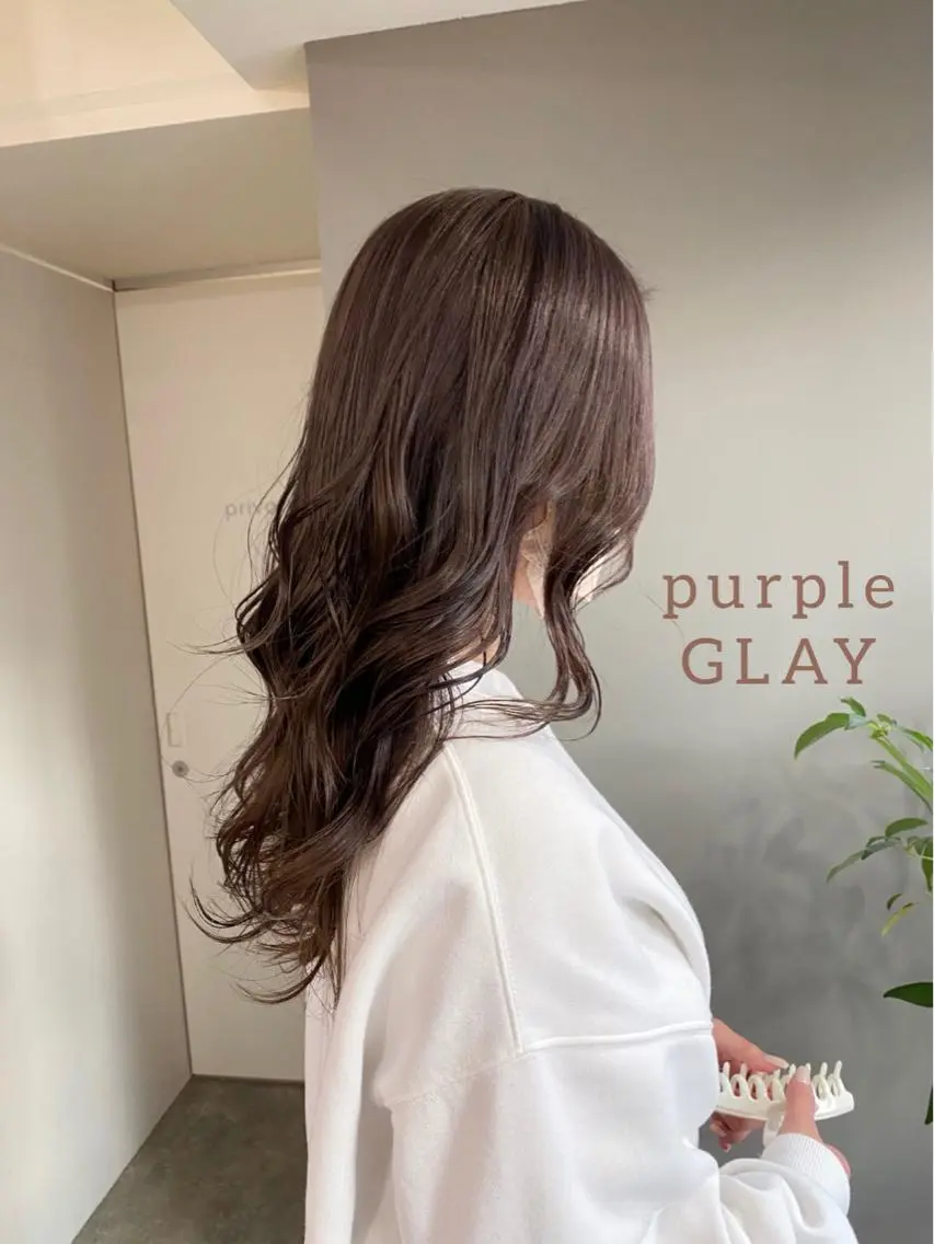 ロング カラー ヘアアレンジ ブリーチ ボブ /ニュアンス/ satomi🧸💖のヘアスタイル