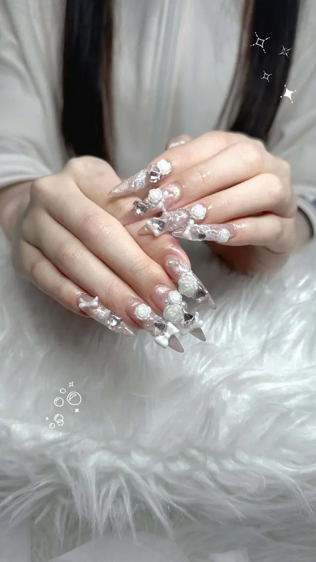 ネイル フレンチネイル ジェルネイル ハロウィン 韓国ネイル マグネットネイル ハンドネイル H.baby Nail Salonのネイルデザイン