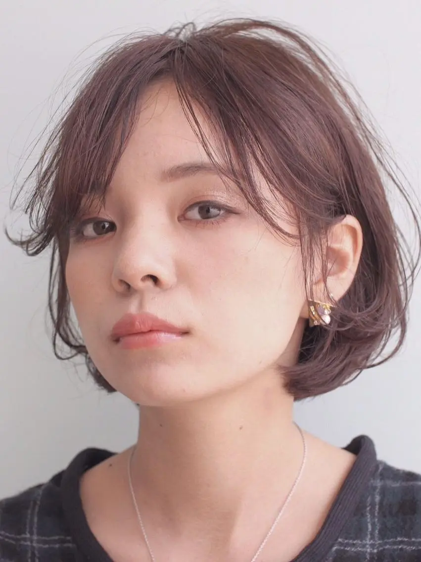 カラー パーマ ショート VALLET博多駅 髪質改善&縮毛矯正のヘアスタイル