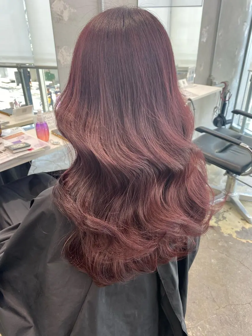 ロング カラー 💗💗韓国レイヤー yu-ki💗💗のヘアスタイル