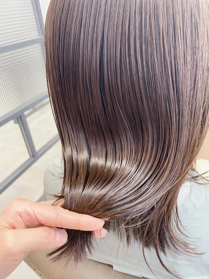ミディアム 髪質改善 トリートメント 酸熱トリートメント 🌟天王寺ヘアセット 🥑アレンジ師🌟のヘアスタイル