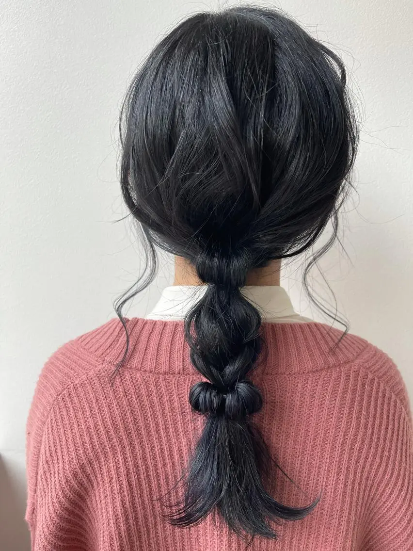 ヘアアレンジ m i k u n aのヘアスタイル