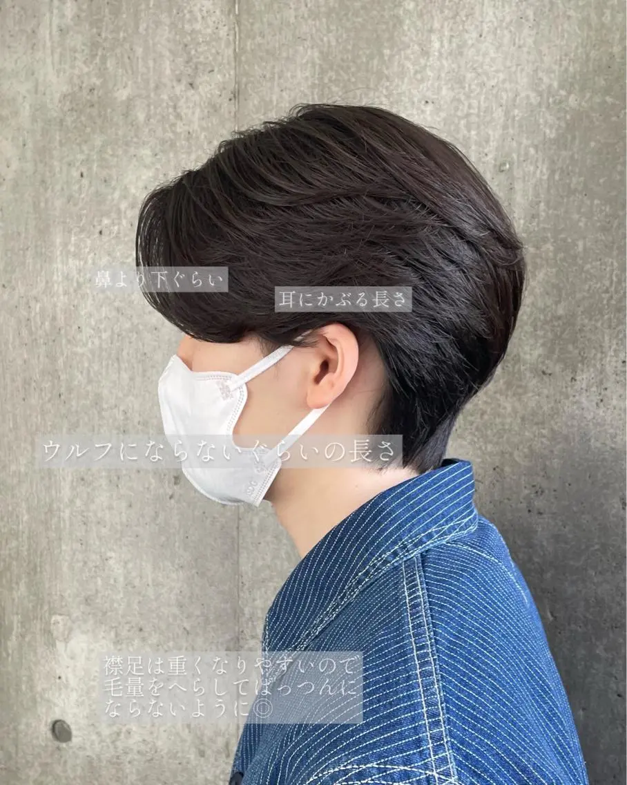 パーマ メンズ もりたみかこ 美容師お休み中のヘアスタイル