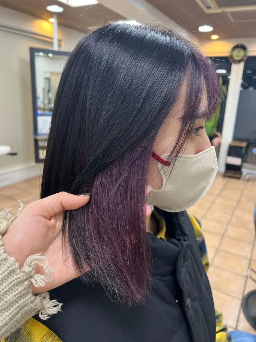 カラー 🪩格安モデル 募集中🪩モエ🪩のヘアスタイル